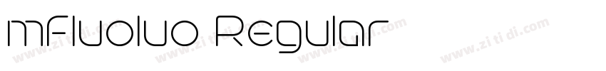 mfluoluo Regular字体转换